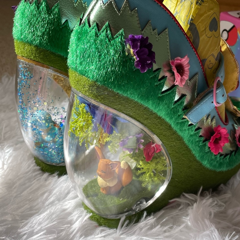 SOLD Irregular Choice X Pokemon Journey On concept wedge heels - Picture 15 of 16